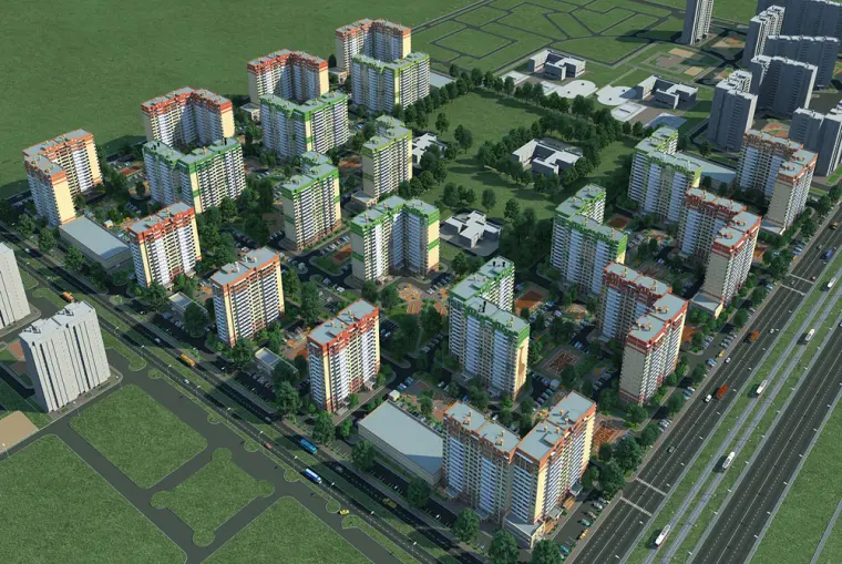 Современный жилой комплекс