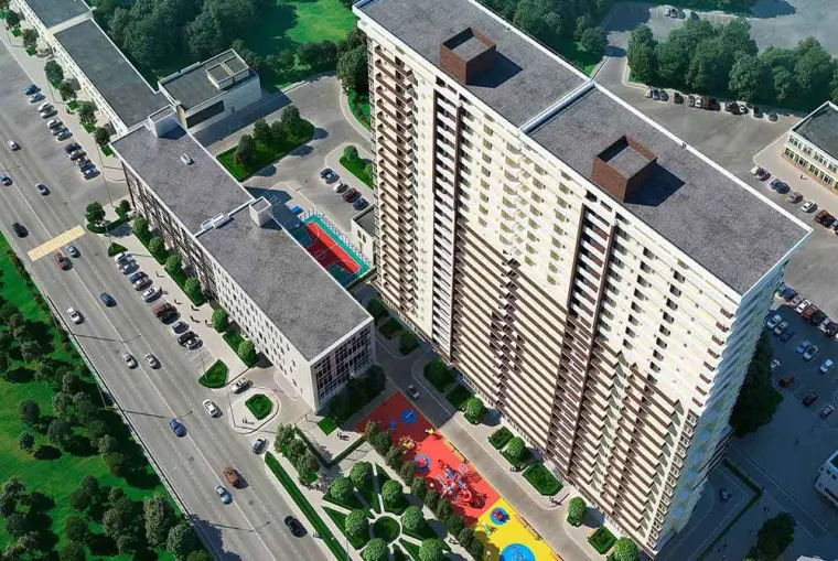 Микрорайон с хорошей экологией