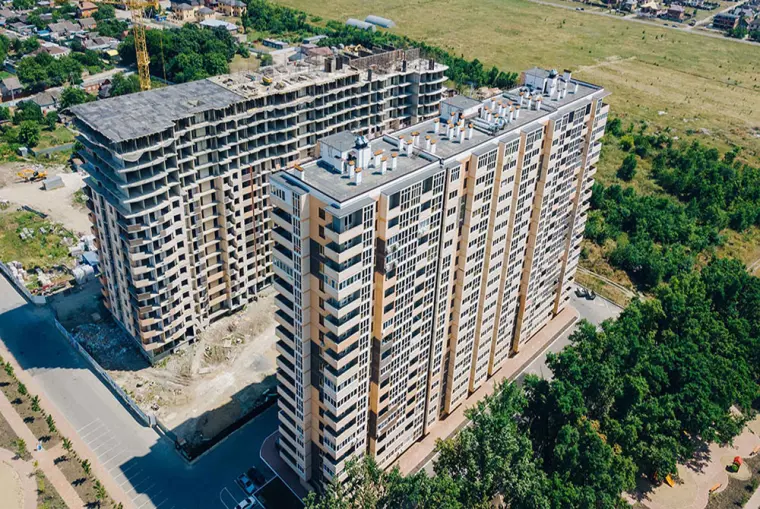 Двор и паркинг в ЖК «Мозаика»
