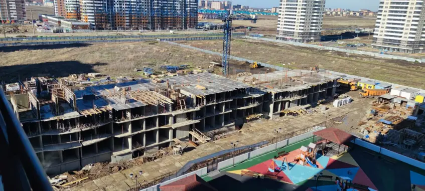 Фото со стройки  за , 2020