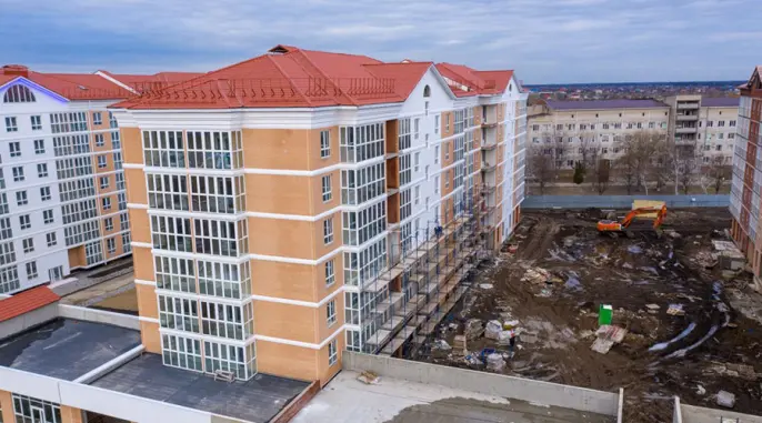 Фото со стройки  за , 2020