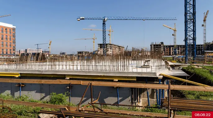Фото со стройки  за Октябрь, 2022