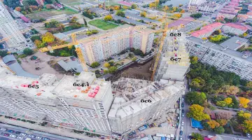 Фото со стройки  за 10, 2021