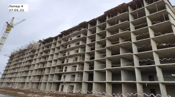 Фото со стройки  за 1, 2021