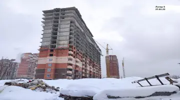 Фото со стройки  за 1, 2022
