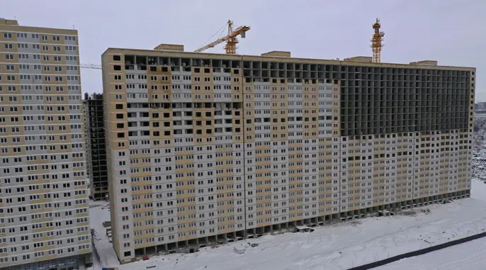 Фото со стройки  за , 2022