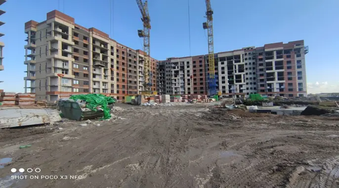 Фото со стройки  за , 2021