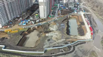Фото со стройки  за 3, 2021
