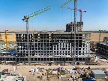 Фото со стройки ЖК «Первое место» за Август, 2025