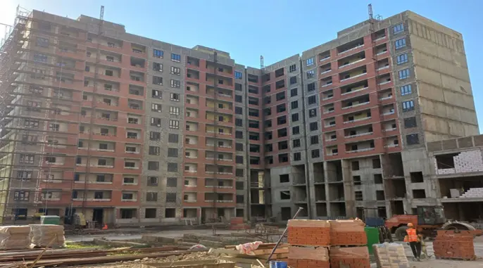 Фото со стройки  за , 2020